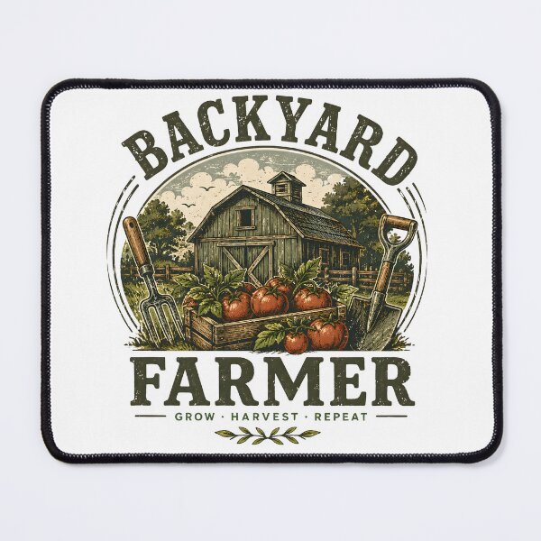 Item preview, Backyard Farmer – Grow Harvest Repeat Vintage Gardening T-Shirt designed and sold by KAM-KAM-STORE.