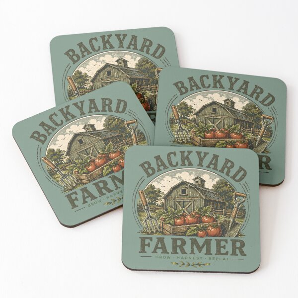 Item preview, Backyard Farmer – Grow Harvest Repeat Vintage Gardening T-Shirt designed and sold by KAM-KAM-STORE.