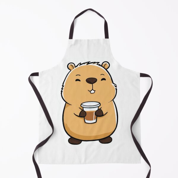 Item preview, Capybara Iced Coffee Cute Kawaii Chill Vibes designed and sold by StickerMan17.