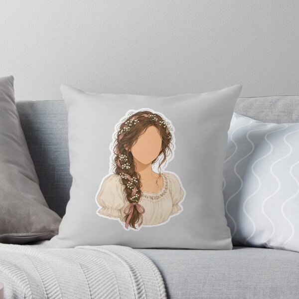 Item preview, Faceless Cottage Girl designed and sold by Whimsical Cottagecore Art.