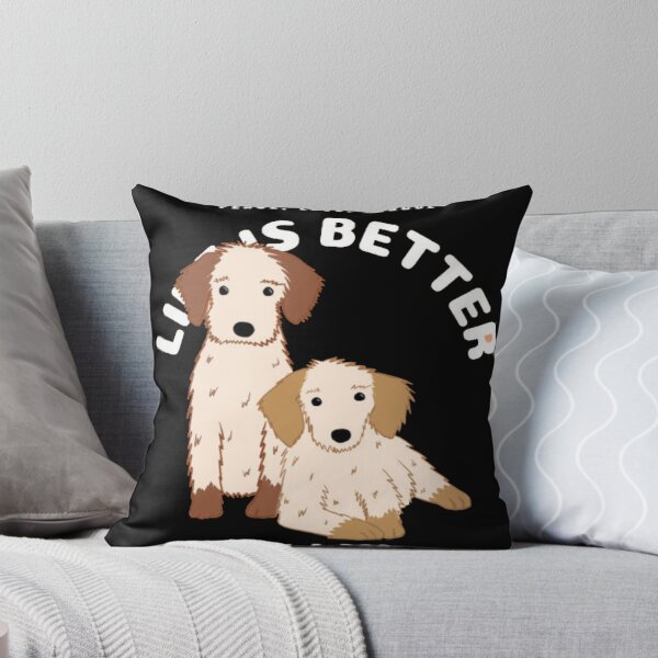 Item preview, Life Is Better With A Dog - Peace Love Rescue Cute Puppies designed and sold by GenZFashion000.