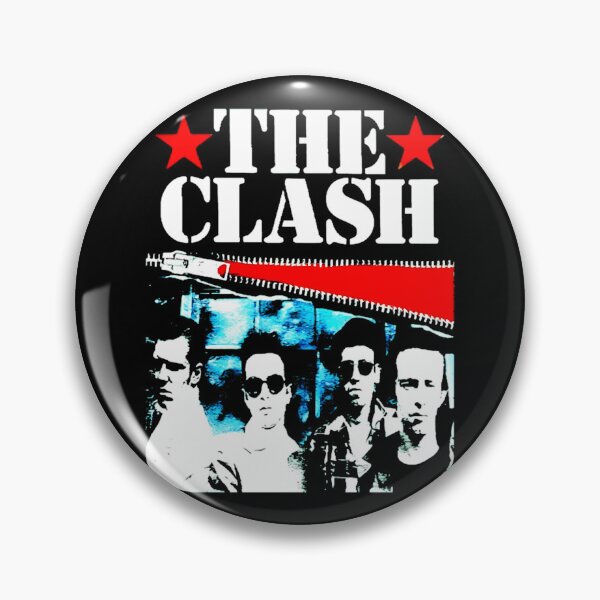 Item preview, The Clash Red Stars Zipper Blue Members designed and sold by SWDTeam.