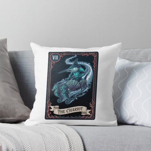 Item preview, Swordfish Chariot Tarot Card Ocean Art designed and sold by SMARTKIT  DESIGNAGENCY.