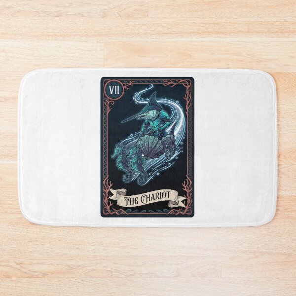 Item preview, Swordfish Chariot Tarot Card Ocean Art designed and sold by SMARTKIT  DESIGNAGENCY.