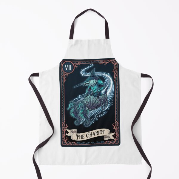 Item preview, Swordfish Chariot Tarot Card Ocean Art designed and sold by SMARTKIT DESIGNAGENCY.