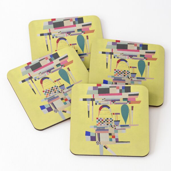 Item preview, Yellow Painting by Wassily Kandinsky designed and sold by Erlin Rudho.