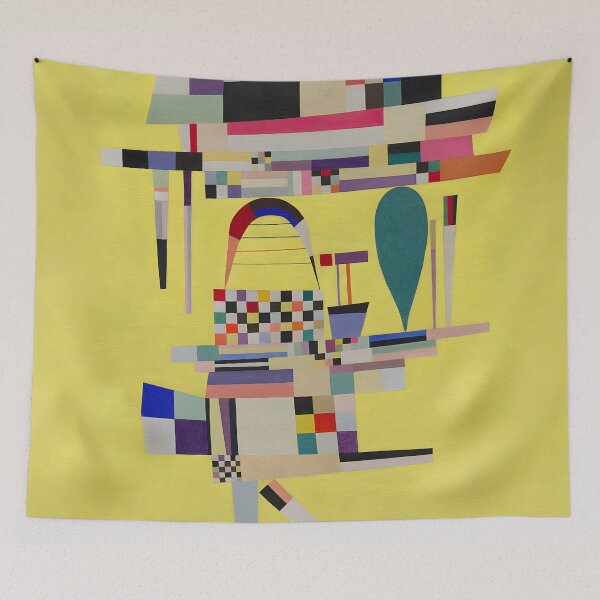 Item preview, Yellow Painting by Wassily Kandinsky designed and sold by Erlin Rudho.