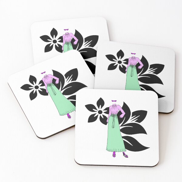 Item preview, Elegant Maxi Bloom Cute Modern Fashion Silhouette Art designed and sold by ABD998.