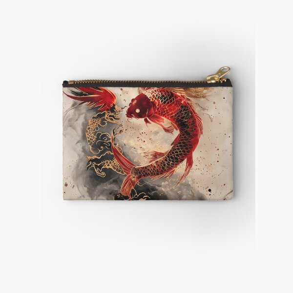 Item preview, Ascension of the Golden Feathered Koi designed and sold by ONYX Pixee.