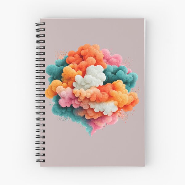 Item preview, Abstract Cloud Burst | Vibrant Color Explosion designed and sold by MythicMood.