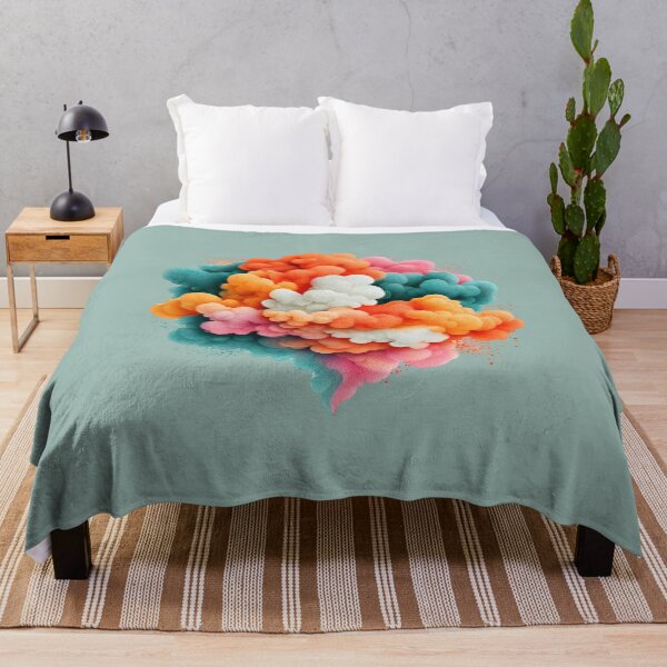 Item preview, Abstract Cloud Burst | Vibrant Color Explosion designed and sold by MythicMood.