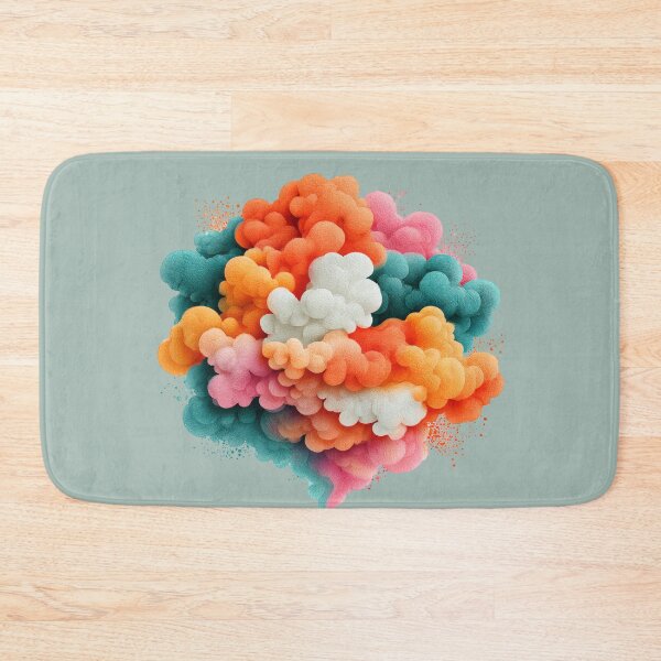 Item preview, Abstract Cloud Burst | Vibrant Color Explosion designed and sold by MythicMood.