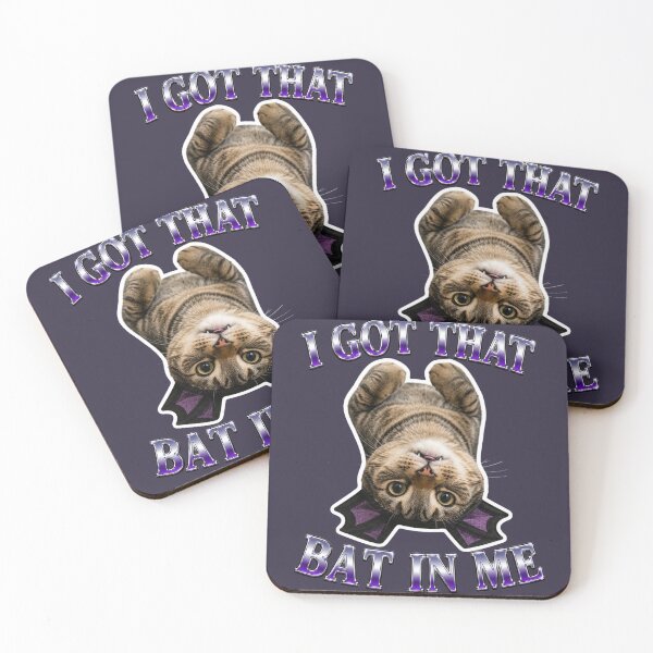 Item preview, I Got That Bat In Me Cat designed and sold by BoringClothes .