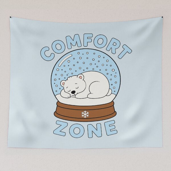 Item preview, Comfort Zone - Relaxed Polar Bear designed and sold by Regal Rev.