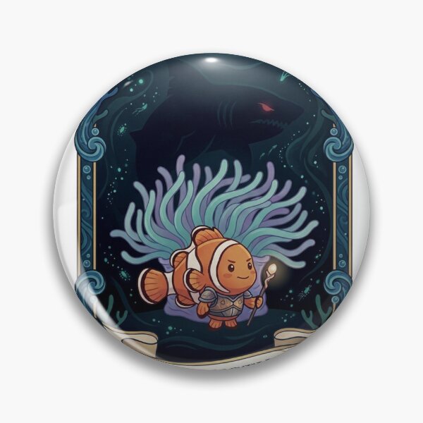 Item preview, Clownfish Strength Tarot Card Ocean Art designed and sold by SMARTKIT  DESIGNAGENCY.