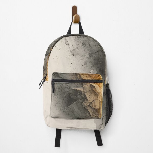 Item preview, Charcoal Gold Abstract Crack designed and sold by VortexOfFlorida.