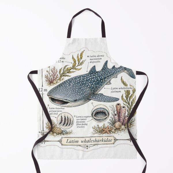Item preview, Cute Vintage Whale Shark Sticker - Scientific Ocean Plate designed and sold by PND7777.