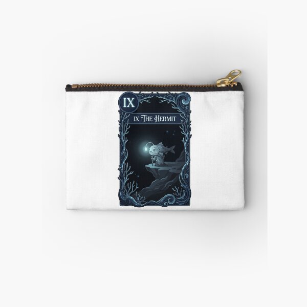 Item preview, Lanternfish Hermit Tarot Card Glow Art designed and sold by SMARTKIT  DESIGNAGENCY.