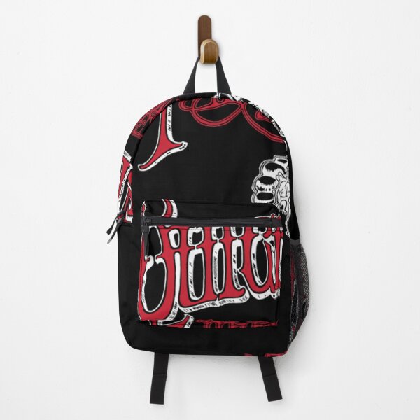 Item preview, Red Gothic Psychedelic Typography Emblem designed and sold by pablobentz.