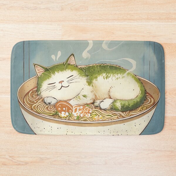 Item preview, Matcha Noodle Napper designed and sold by ONYX Pixee.