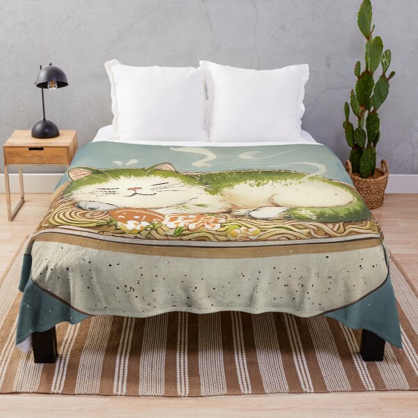 Item preview, Matcha Noodle Napper designed and sold by ONYX Pixee.