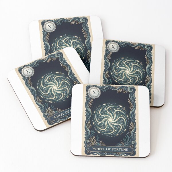 Item preview, Ocean Whirlpool Wheel of Fortune Tarot Card designed and sold by SMARTKIT  DESIGNAGENCY.