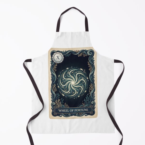 Item preview, Ocean Whirlpool Wheel of Fortune Tarot Card designed and sold by SMARTKIT  DESIGNAGENCY.