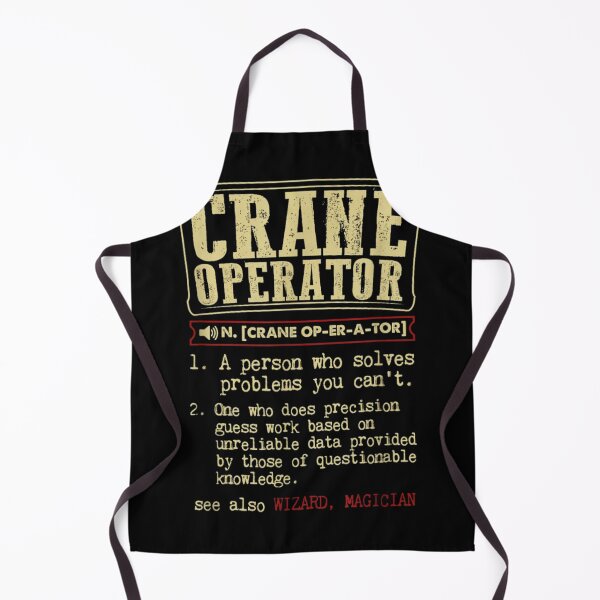 Item preview, Crane Operator Definition designed and sold by goombi-creative.