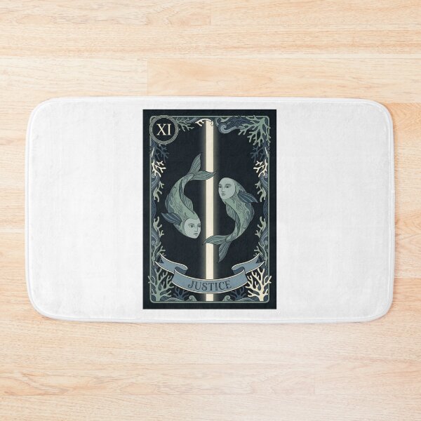 Item preview, Ocean Justice Tarot Card Balance Art designed and sold by SMARTKIT  DESIGNAGENCY.