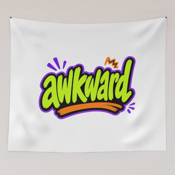 Item preview, Awkward Bold Neon Word Art designed and sold by RedCircleArt.