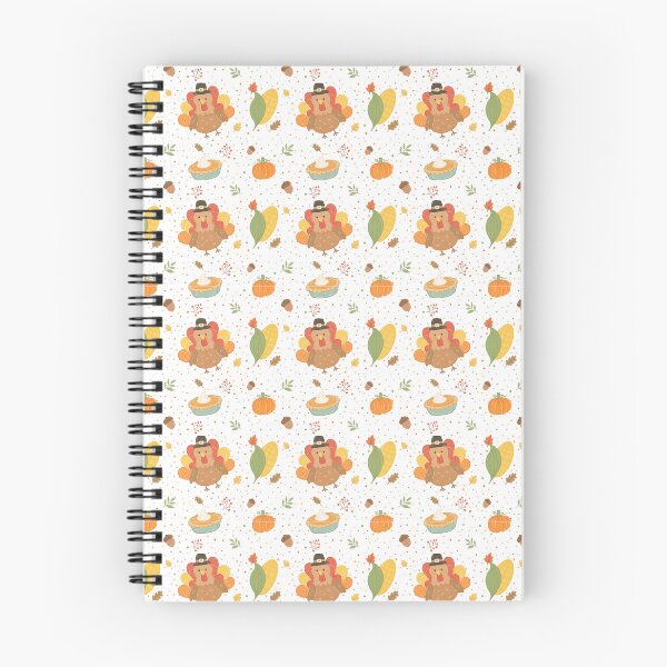 Item preview, Cute Thanksgiving Seamless Pattern designed and sold by SoftBunStudio.