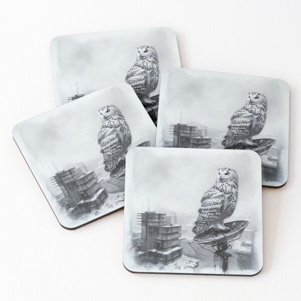 Item preview, Perch Above the Silent City designed and sold by ONYX Pixee.