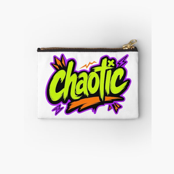 Item preview, Chaotic Colorful Statement Typography designed and sold by RedCircleArt.