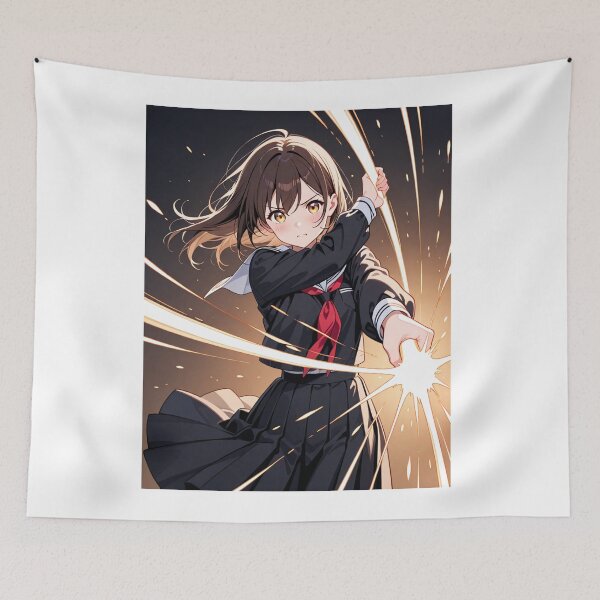 Item preview, Manga - Female Anime Character, Dynamic Action and Golden Energy designed and sold by AnimeShin.