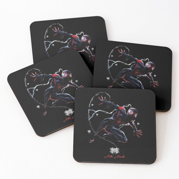 Item preview, Kawaii Cyberpunk Miles Morales Thunder Web Slinger Doodle designed and sold by Krasnovaovaova.