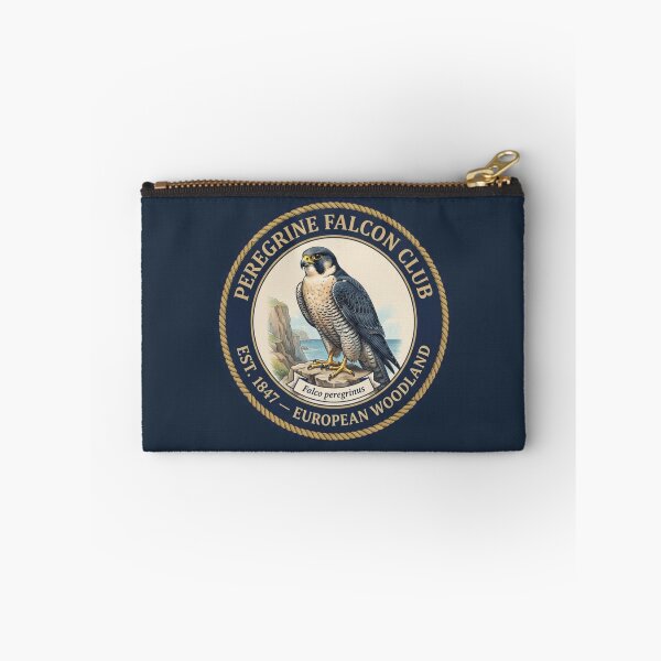 Item preview, Peregrine Falcon Club Vintage Badge European Wildlife designed and sold by CalmCapy Co.