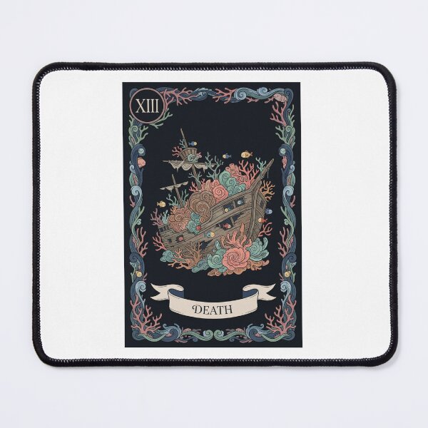 Item preview, Shipwreck Death Tarot Card Rebirth Art designed and sold by SMARTKIT DESIGNAGENCY.