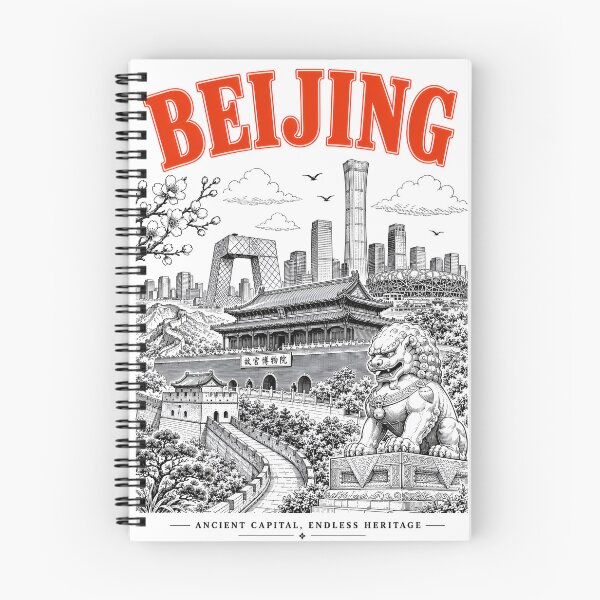 Item preview, Beijing tradition meets modernity designed and sold by Orfoxcreative.
