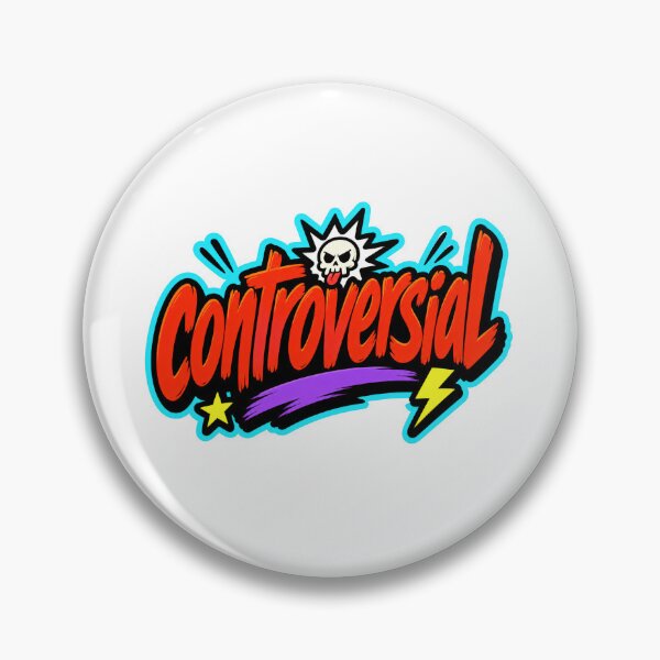 Item preview, Controversial Bold Neon Word Art designed and sold by RedCircleArt.