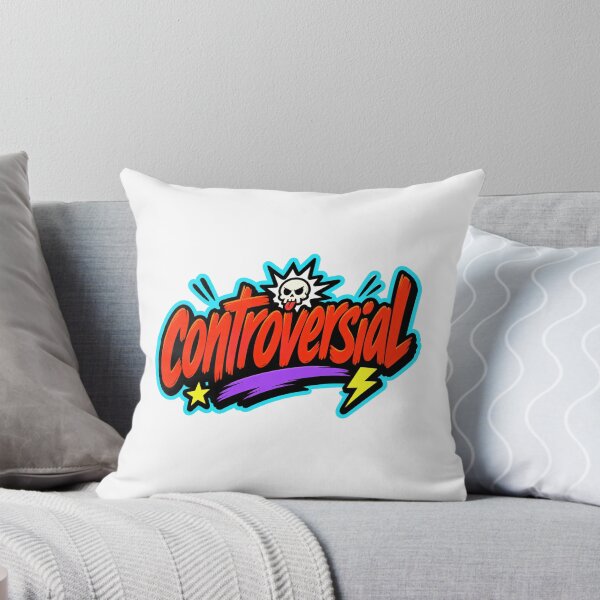 Item preview, Controversial Bold Neon Word Art designed and sold by RedCircleArt.