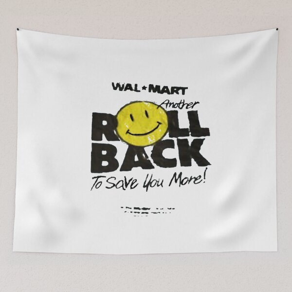 Item preview, retro y2k walmart logo designed and sold by Chandimali.