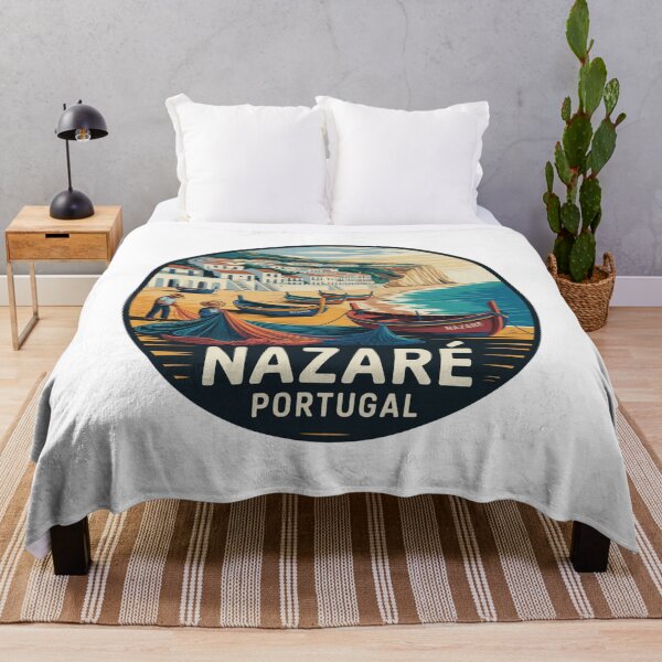 Item preview, Nazaré Portugal: Fishing Boats & Beachside Village designed and sold by CircinusStore.
