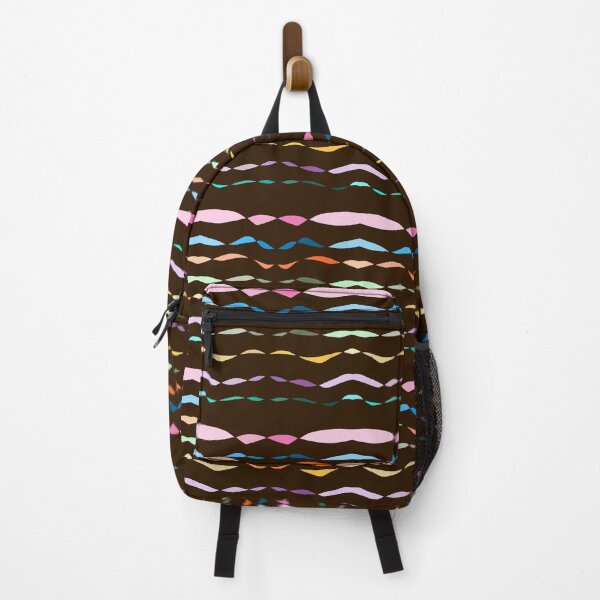 Item preview, Twisted Stripes on Dark Brown  designed and sold by JaygiesDesign.