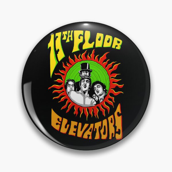 Item preview, Flame Sun Circle Psychedelic Band Member Portrait designed and sold by pablobentz.