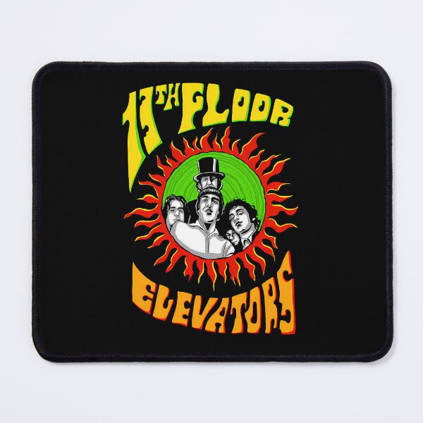 Item preview, Flame Sun Circle Psychedelic Band Member Portrait designed and sold by pablobentz.