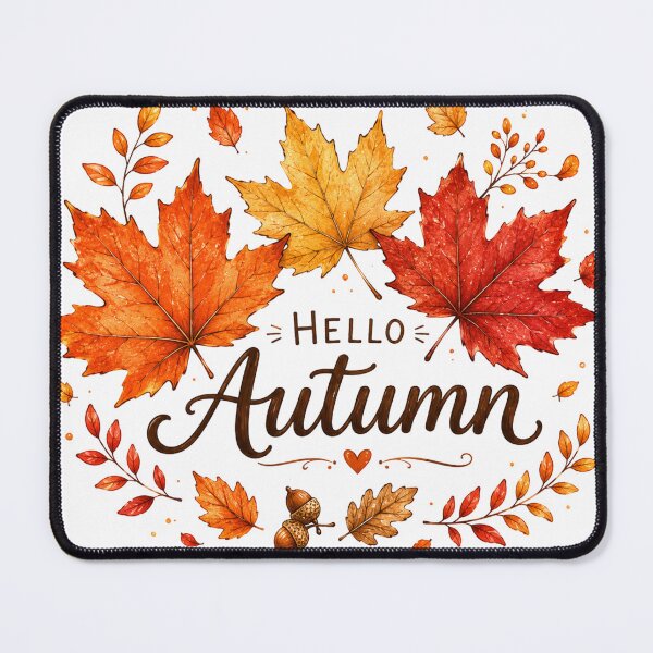Item preview, Hello Autumn Maple Leaves Fall designed and sold by Moonya26.