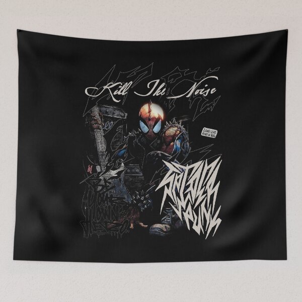 Item preview, Grungy Spider Punk Rock N Roll Guitar Hero Aesthetic designed and sold by Krasnovaovaova.