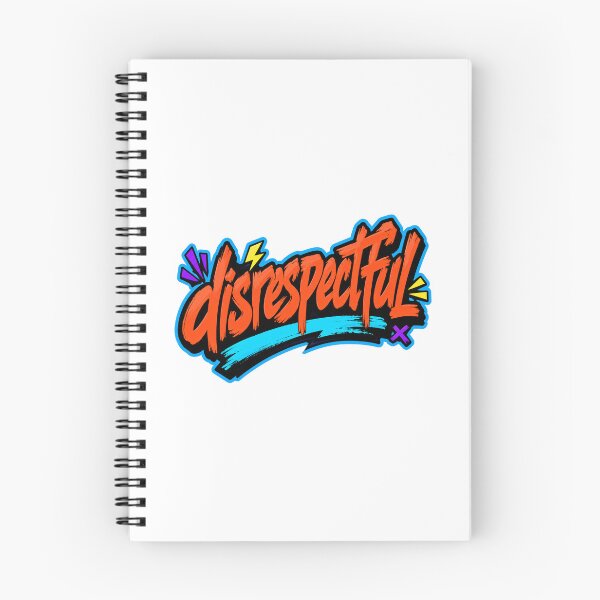 Item preview, Disrespectful Rebellious Neon Typography designed and sold by RedCircleArt.