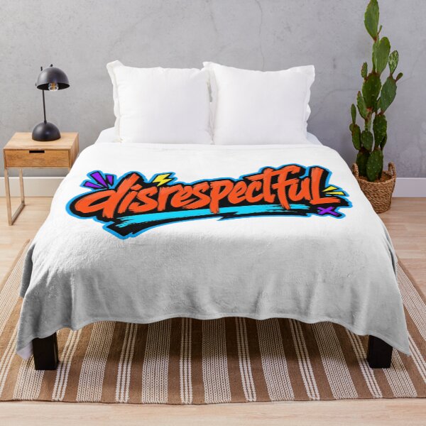 Item preview, Disrespectful Rebellious Neon Typography designed and sold by RedCircleArt.