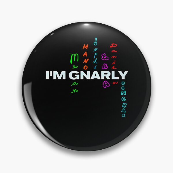 Item preview, Im Gnarly Colorful Handwriting Katseye Names designed and sold by youssef amin.